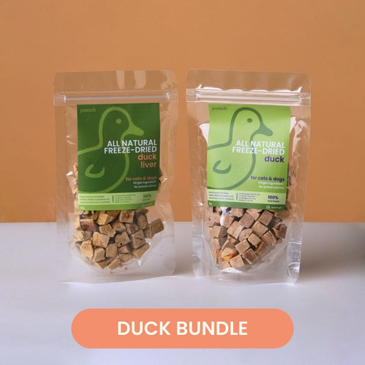 Duck Bundle - Freeze Dried Duck and Duck Liver
